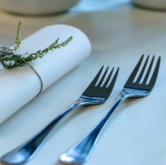 decorated cutlery